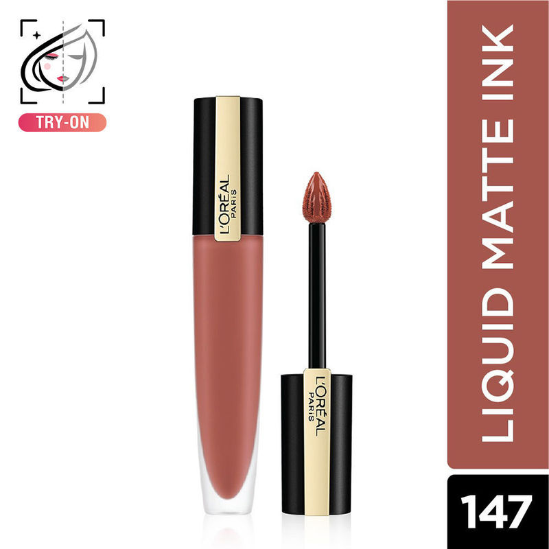 L'Oreal Paris Rouge Signature Matte Liquid Lipstick - 147 I Believe
