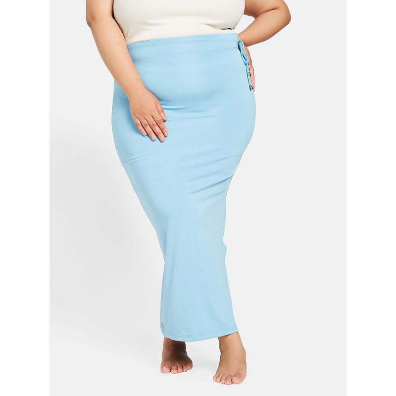 Secrets By ZeroKaata Plus Size Seamless Saree Petticoat with Side Drawstring (5XL)