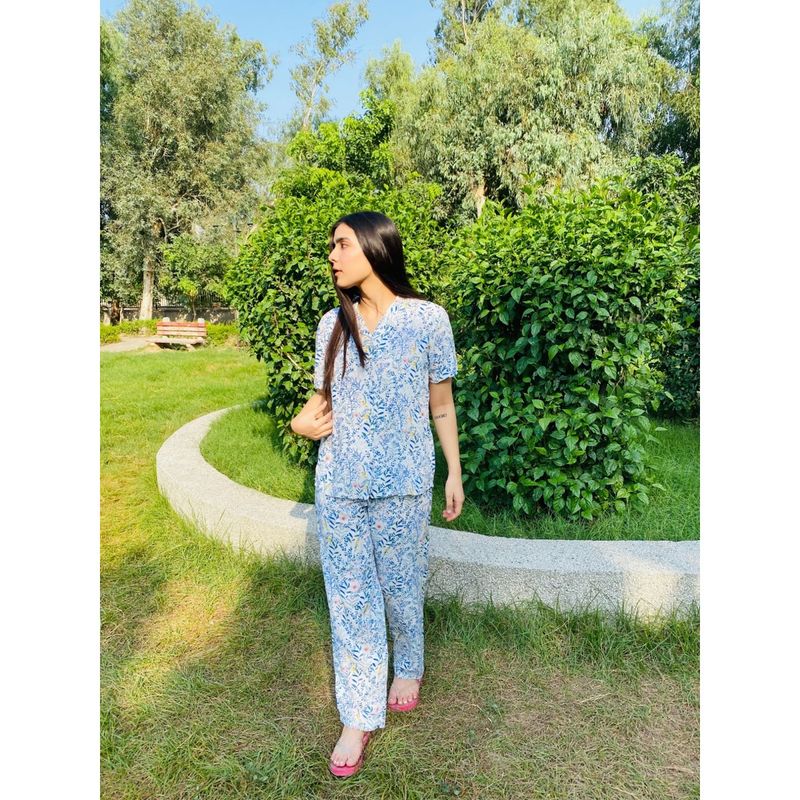 Dusk Attire Amara Pyjama White (Set of 2) (XL)