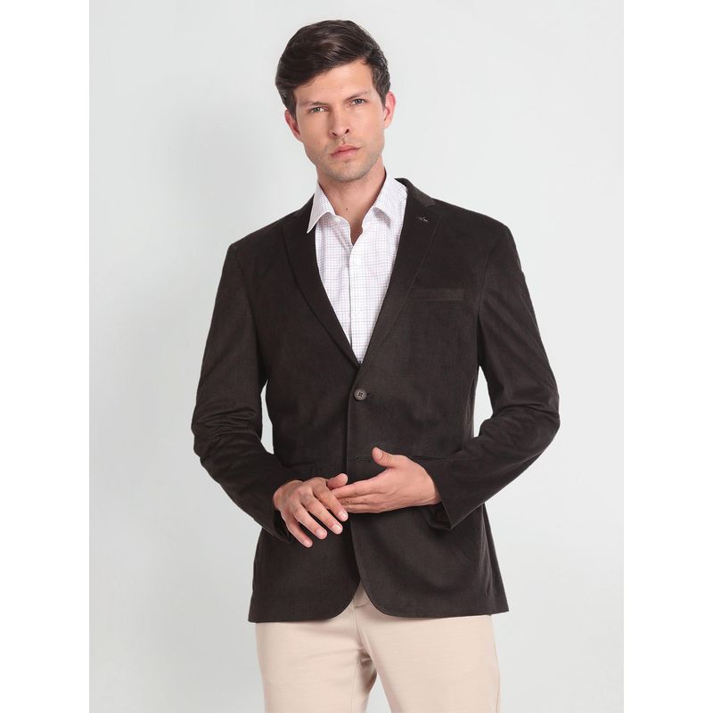 Arrow Corduroy Knit Blazer (44)