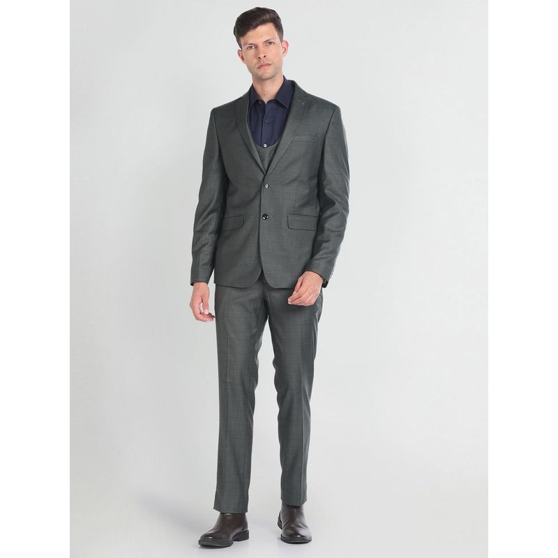 Arrow Micro Check Three Piece Suit (Set of 3) (38)