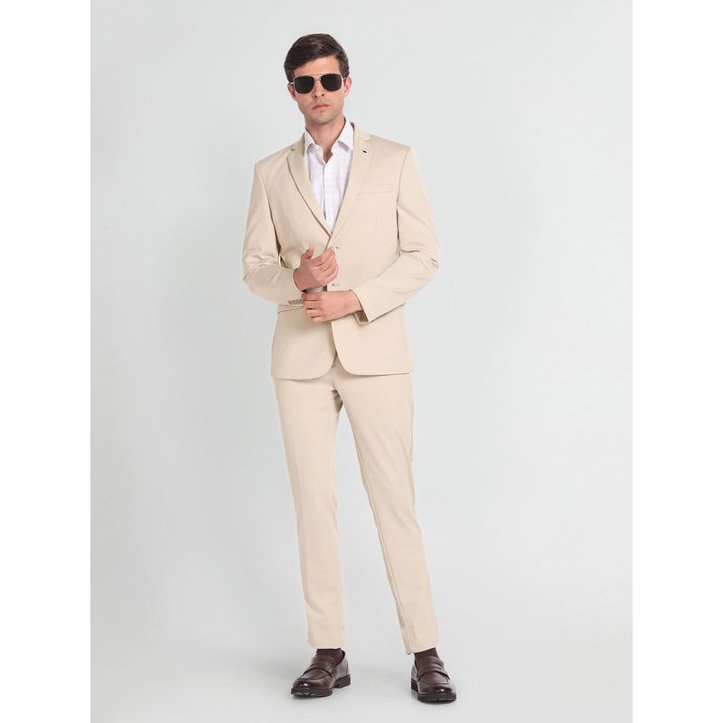 Arrow Self Design Two Piece Suit (Set of 2) (42)