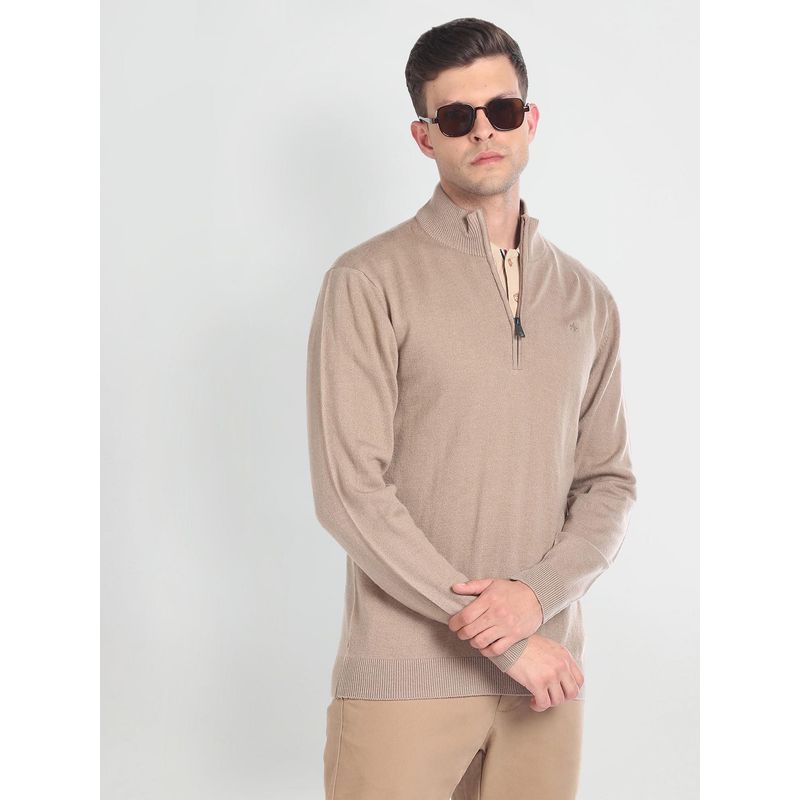 Arrow High Neck Merino Wool Sweater (2XL)