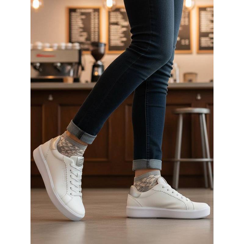 BAGATT Killeen White Women Lifestyle Sneakers (EURO 36)