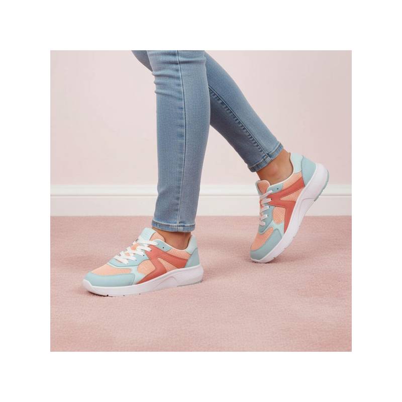 BAGATT Mirka Comfort Light Blue Womens Lifestyle Sneakers (EURO 36)