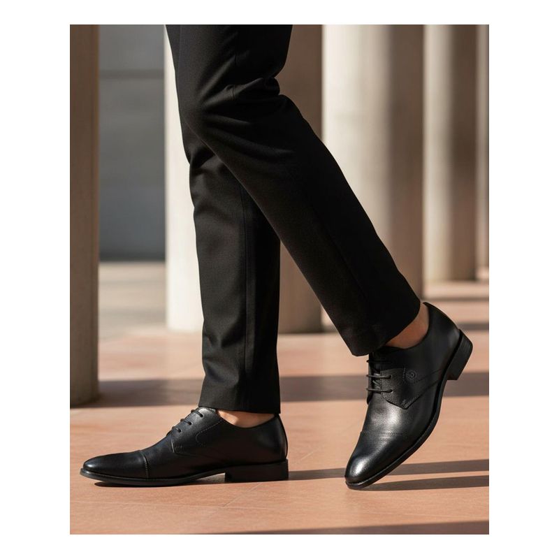 Bugatti Rinaldo Eco Black Men Formal Derbies (EURO 43)