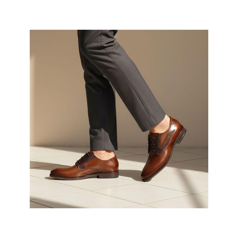 Bugatti Sula Brown Men Formal Derbies (EURO 42)