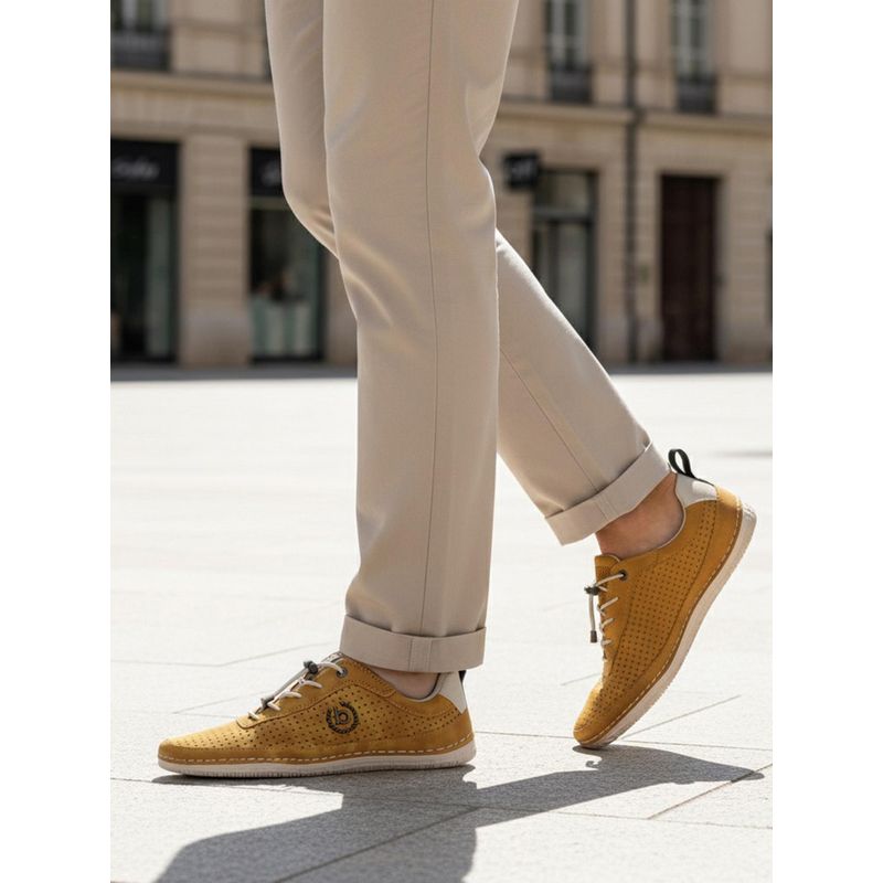 Bugatti Bimini Yellow Mens Lifestyle Sneakers (EURO 42)