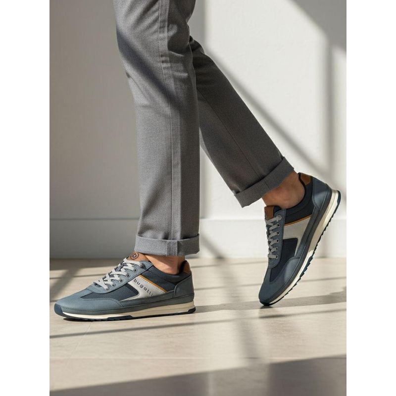 Bugatti Riptide Blue Mens Lifestyle Sneakers (EURO 43)