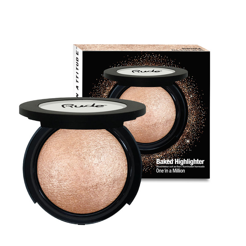 Rude Cosmetics Baked Highlighter Shimmer - One In A Million