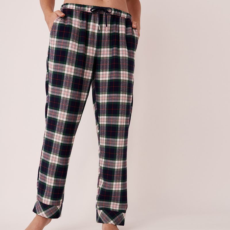 Womens plaid pyjama bottoms on sale
