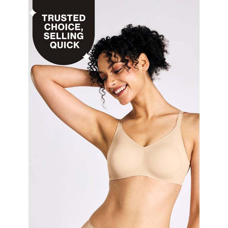 InvisiBlend™ Bonded Seamless Non Padded Non Wired Shaping Bra NYB325_Nude (34B)