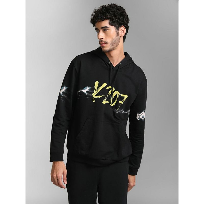 KAZO Kz07 Lightning Printed Hoodie (M)