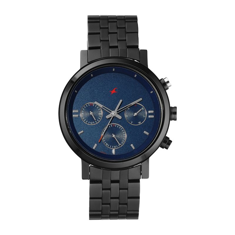 Fastrack watch matte black sales