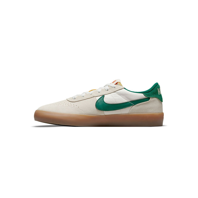 Nike Sb Heritage Vulc Men Green Skateboard Shoes (UK 6 (EU 40))