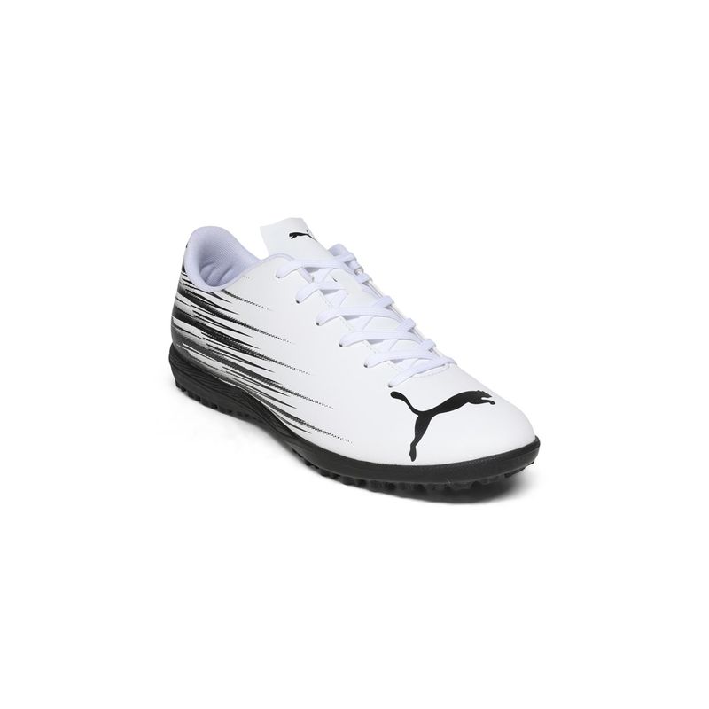 Puma ATTACANTO II TT Men White Football Shoes (UK 9)