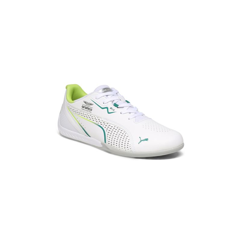 Puma Unisex AMF1 Drift Cat 11 Motorsport White Sneakers (UK 6)