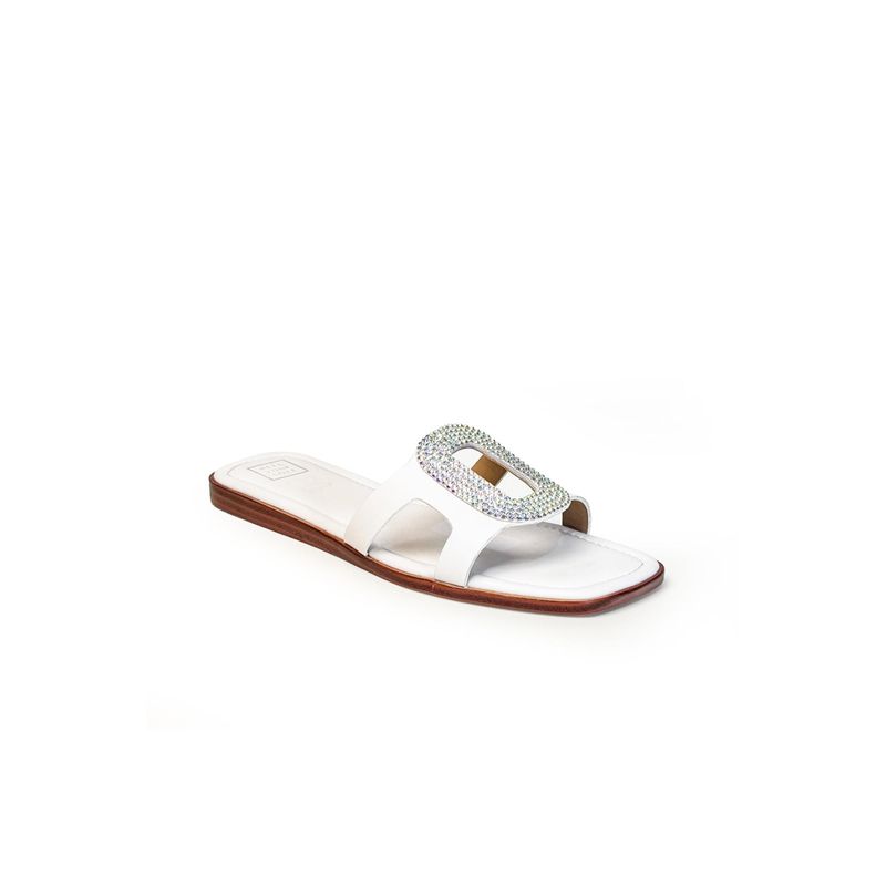 Heel Your Sole Zaza Blink Women Flats-White (EURO 36)