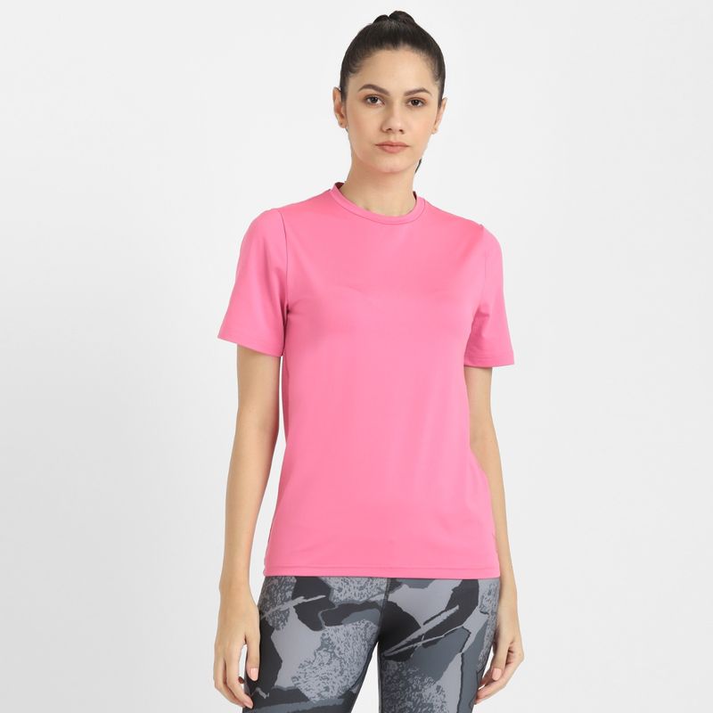 Reebok WOR SPEEDWICK TEE Pink Training T-Shirts (XS)