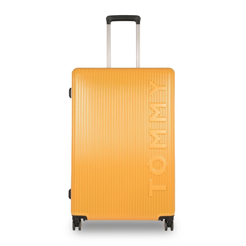 Buy Tommy Hilfiger Empire Unisex Polycarbonate Hard Luggage Yellow Online