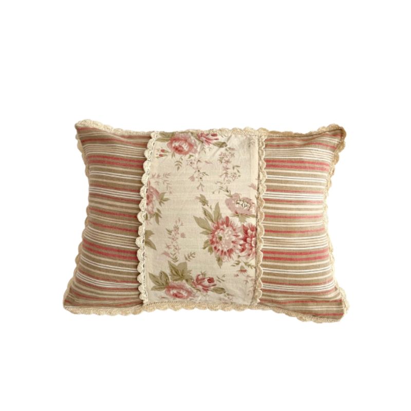 Belleven Vintage Floral Yarn Dyed Lace Pillow Cover Buy Belleven