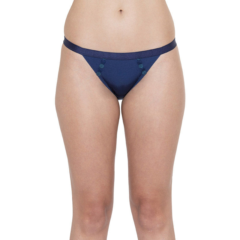Triumph Everyday Fancy Lace Tanga Brief - Blue (S)
