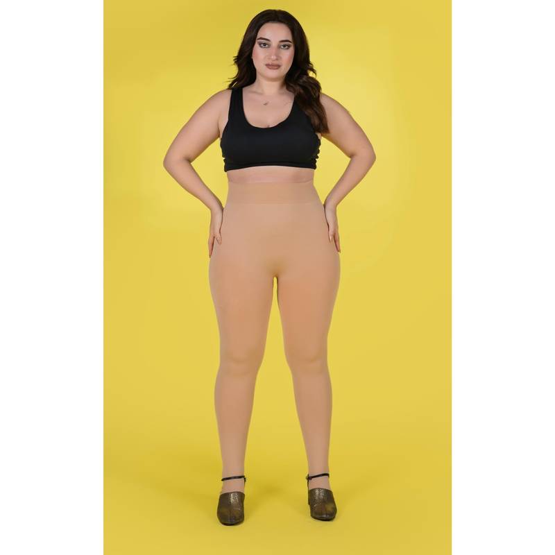 Keepfit Plus Size Seamless Ultra Premium Thermal Fur Warm Stockings (3XL)