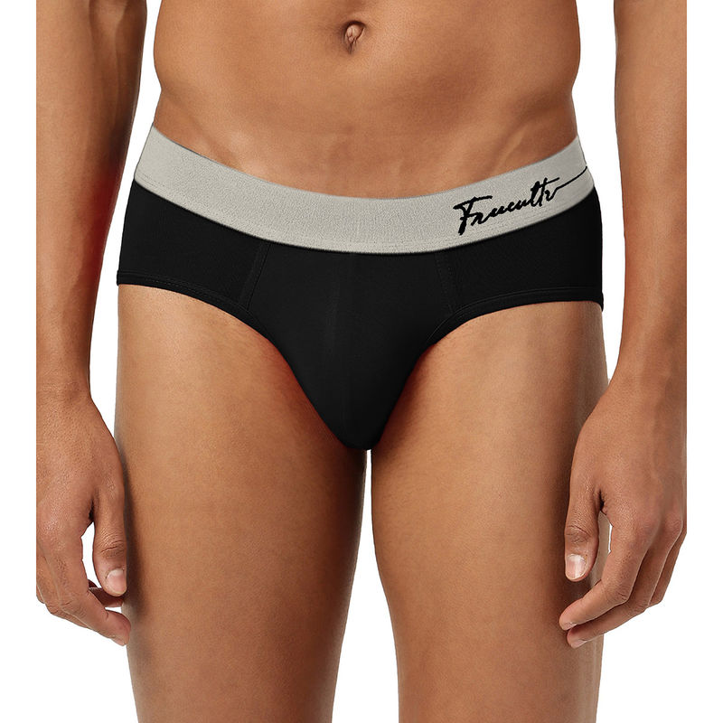 FREECULTR Mens Underwear Anti Chaffing Sweat-Proof Micromodal Brief (S)