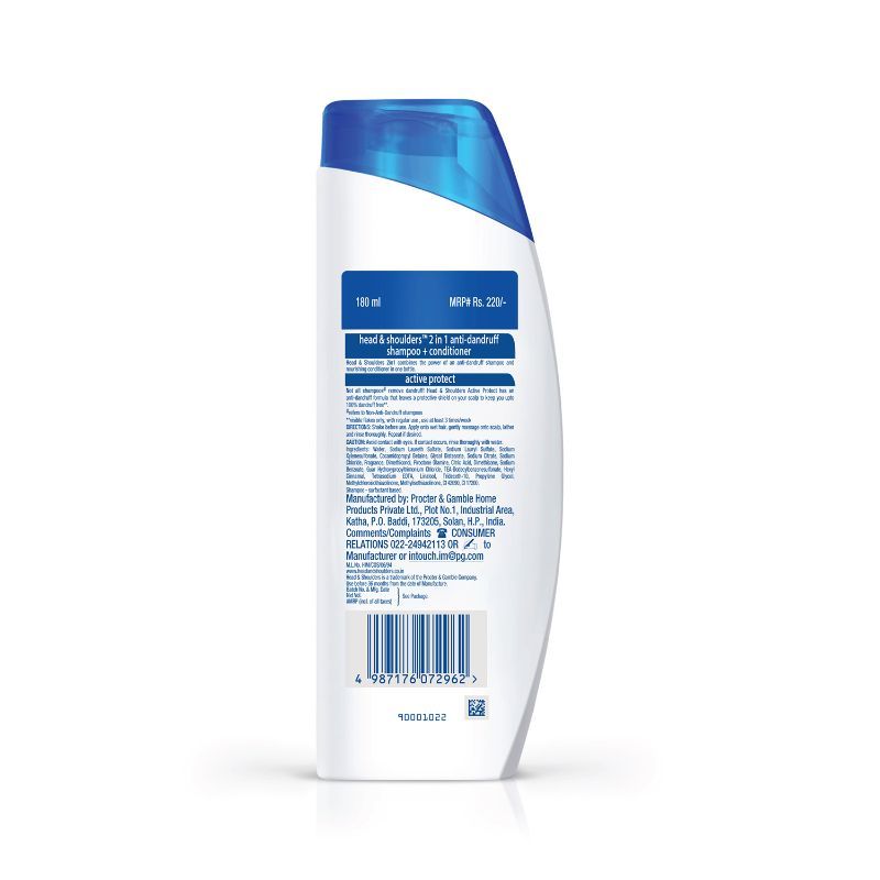 Head & Shoulders 2 in 1 Active Protect Anti Dandruff Shampoo + Conditioner
