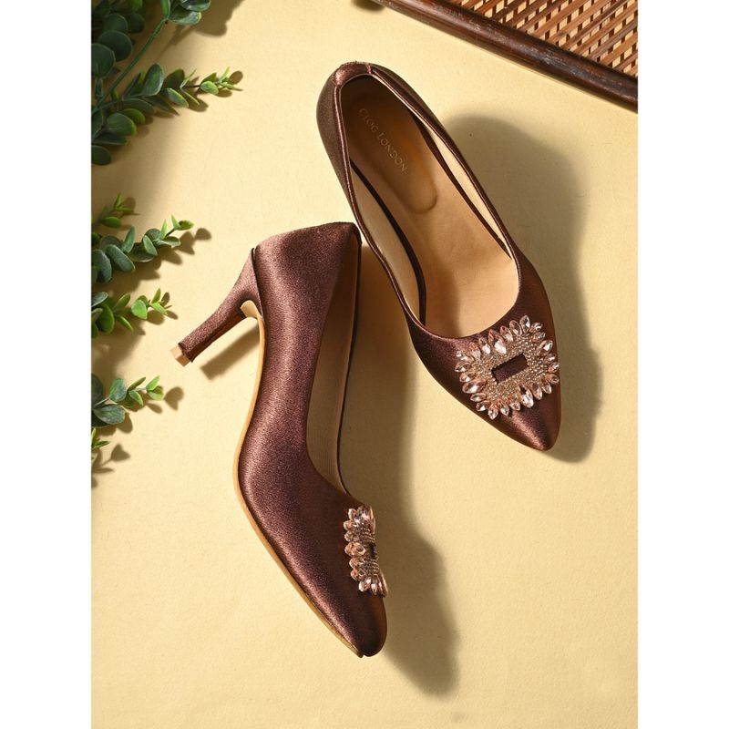 CLOG LONDON Brown Comfortable Pumps (EURO 36)