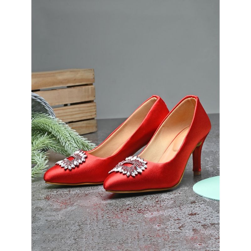 CLOG LONDON Red Comfortable Pumps (EURO 36)