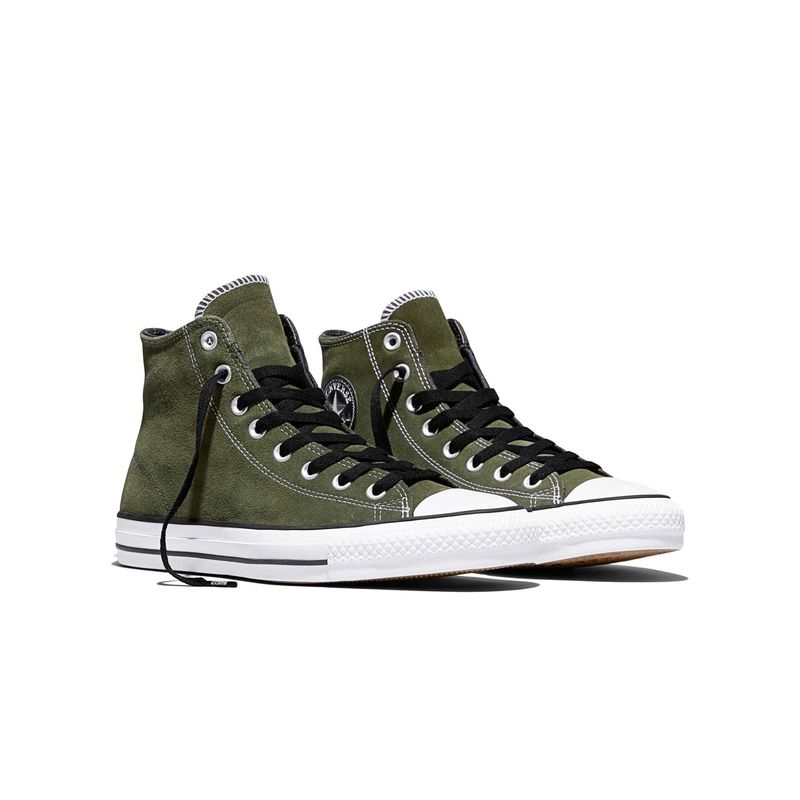 Converse Unisex Green CONS Chuck Taylor All Star Pro Suede Sneakers (US 10)