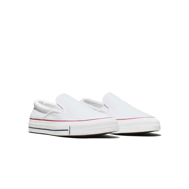 Converse Unisex Chuck Taylor All Star Malden Slip-On Slip On Sneakers - White (US 7)