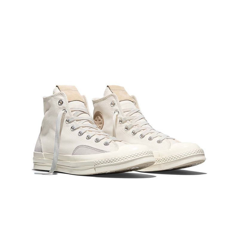 Converse Unisex Beige Chuck 70 Sneakers (US 10)