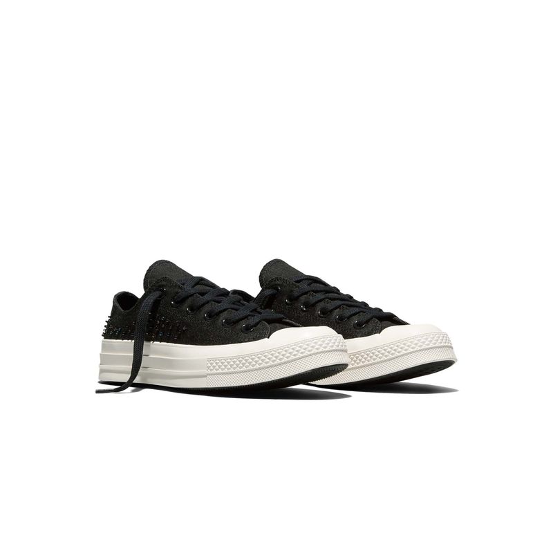 Converse Unisex Chuck 70 Beads Low top Sneakers - Black (US 5)
