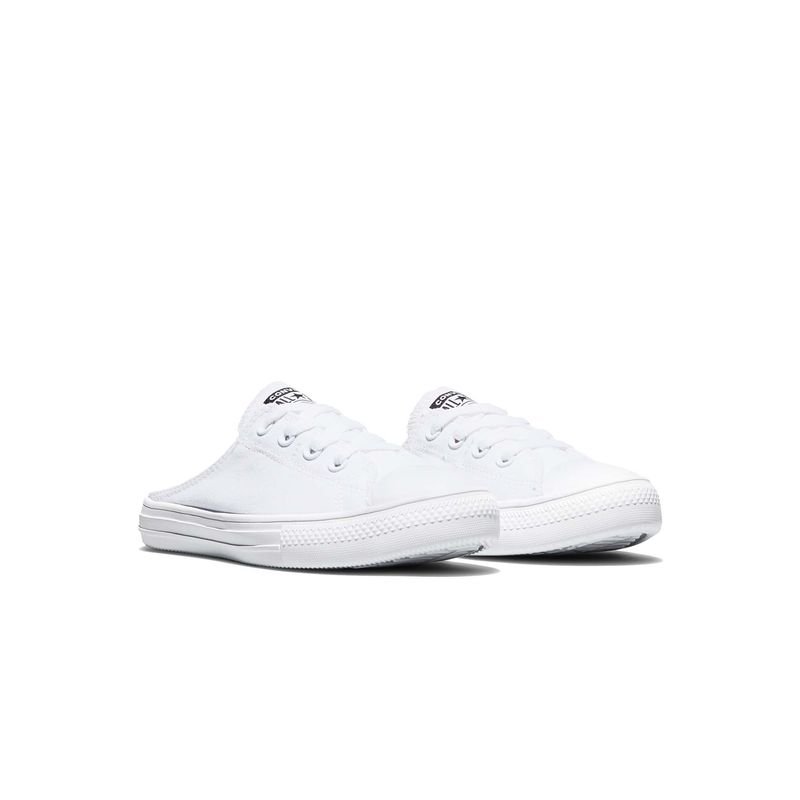 Converse Unisex Chuck Taylor All Star Mules - White (US 3)