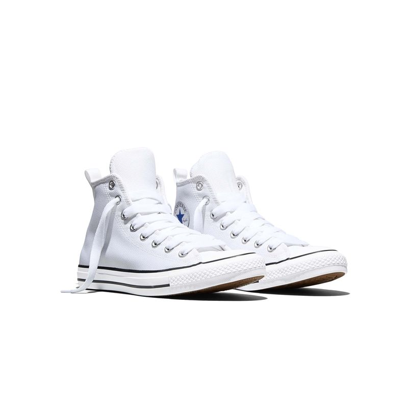 Converse Unisex White Chuck Taylor Sneakers (US 8)