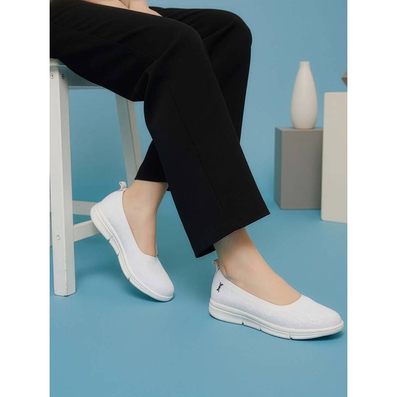 Carlton London Women White Sneakers (EURO 38)