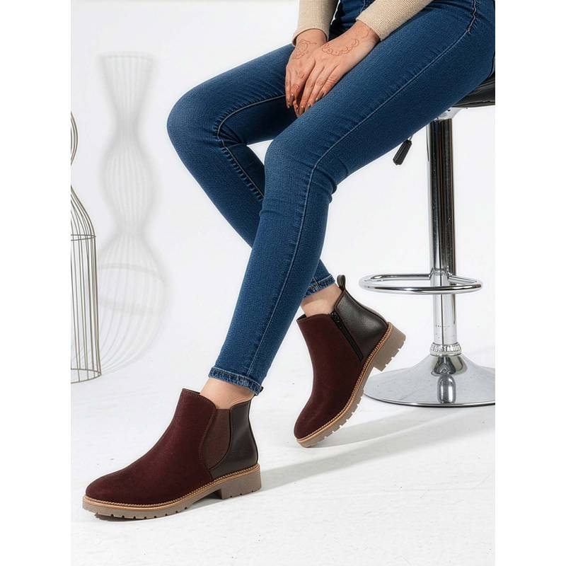 Carlton London Women Dark Brown Chelsea Boots (EURO 36)