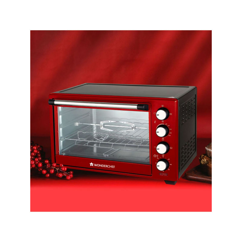 Buy Wonderchef Oven Toaster Griller (OTG) Crimson Edge 28Litres Online