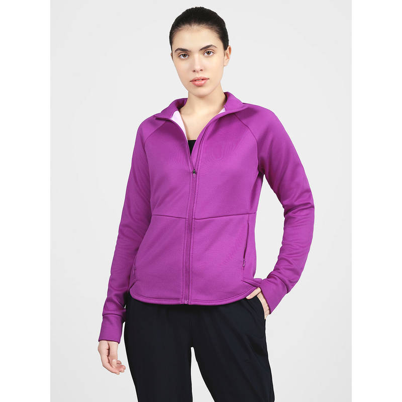 SKECHERS Performance Tech Purple Fleece Jacket (S)