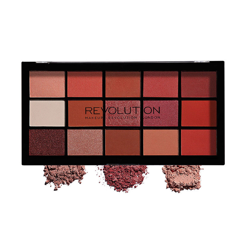 Makeup Revolution Reloaded Eyeshadow Palette 15 Smooth & Rich Shade-High Pay Off Formula - Newtrals 2