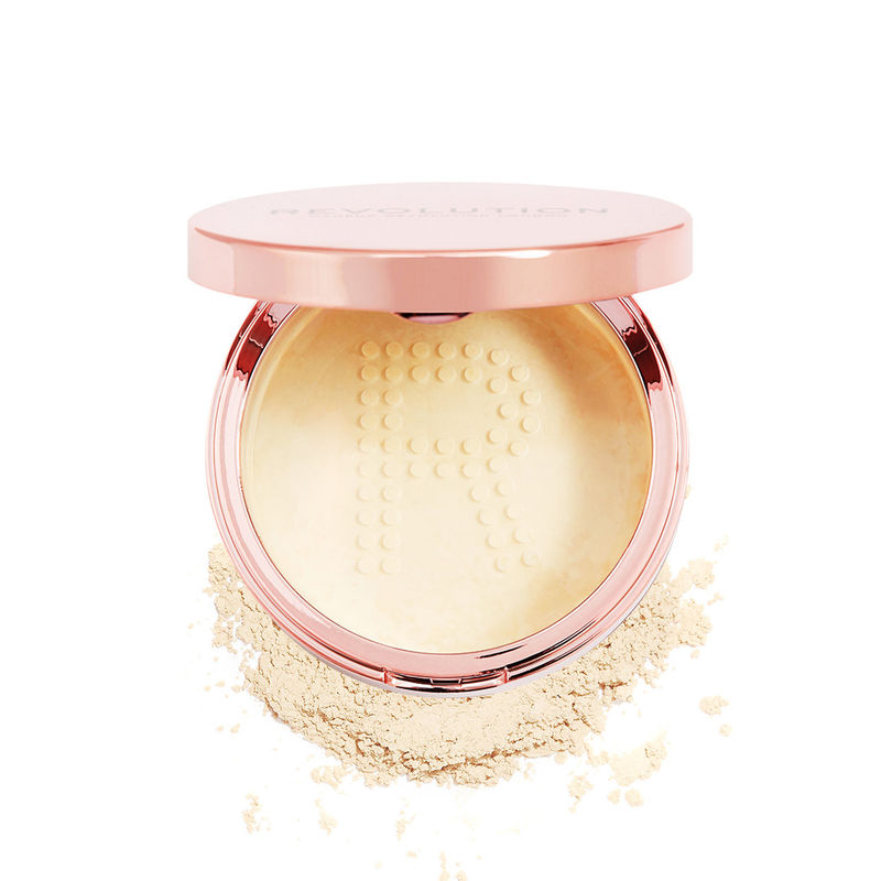 Makeup Revolution Conceal & Fix Setting Powder - Light Yellow