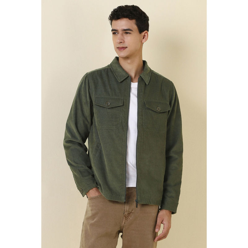 Allen Solly Green Shacket (S)