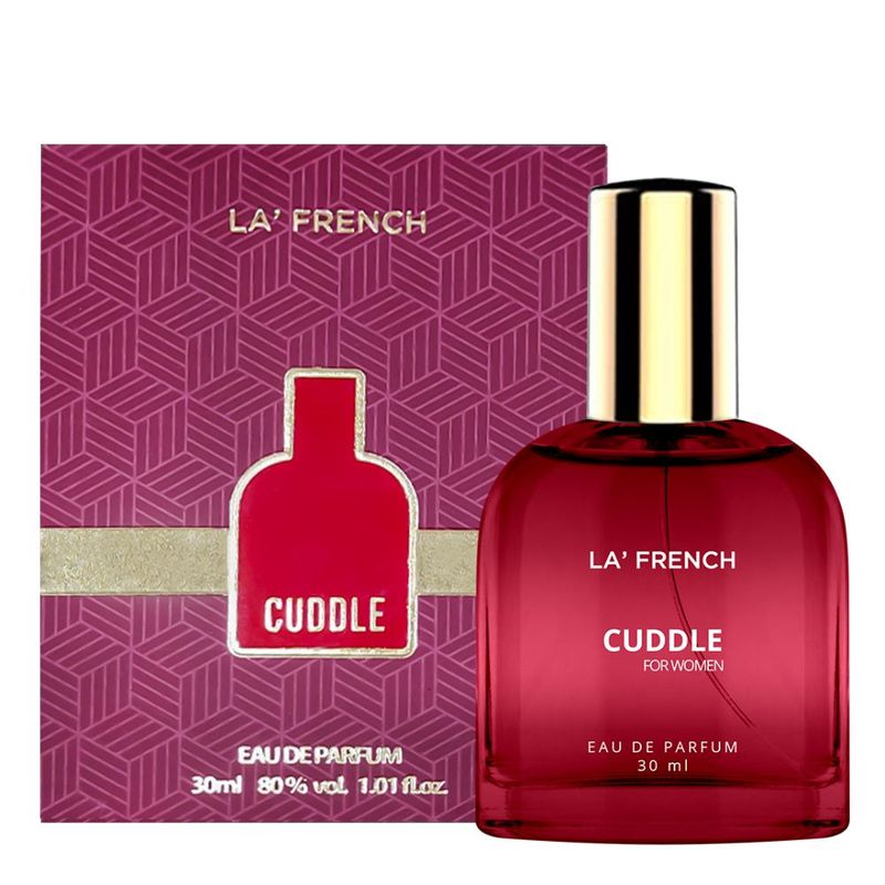 Perfume in purple bottle on sale