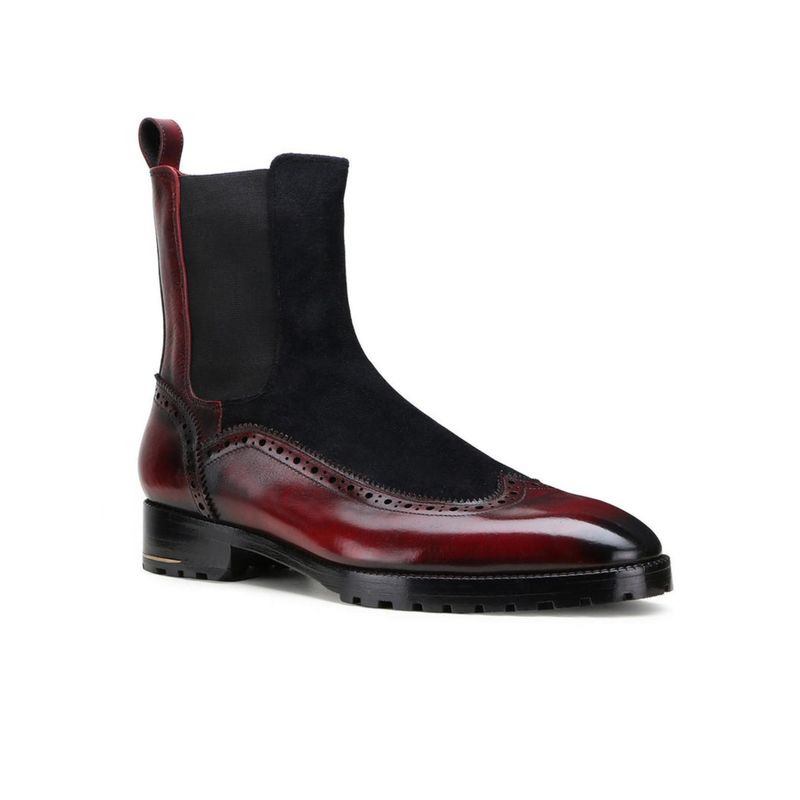 Mille Dollari Men Chicago Brown Chelsea Boot (UK 5)