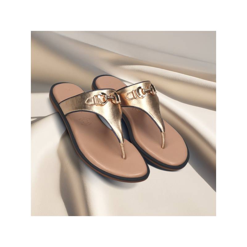 BAGATT Women Goldy Gold & Metallics Flats (EURO 36)