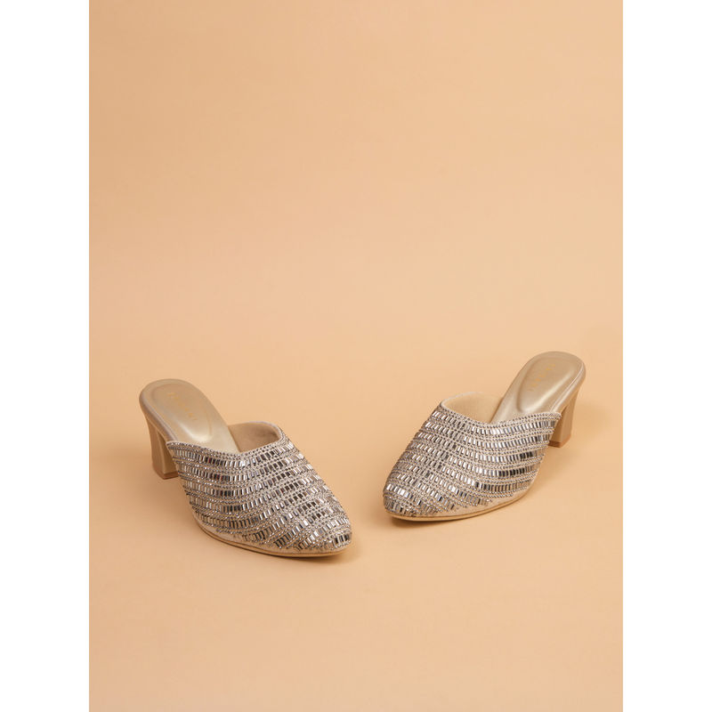 Eridani Mirror Gold Heels Buy Eridani Mirror Gold Heels Online at Best