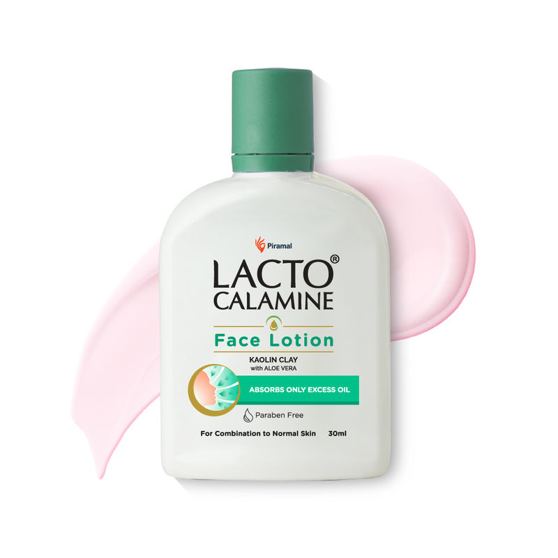 Lacto Calamine Face Moisturizer, Body Lotion with Kaolin for Combination to Normal Skin