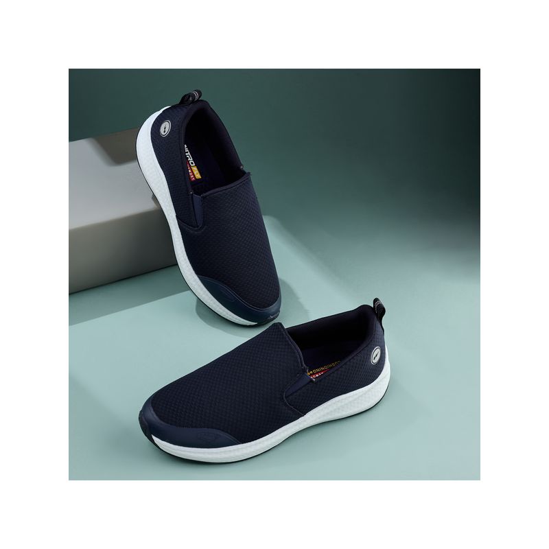 Campus Cian Men Navy Blue Walking Shoes (UK 8)